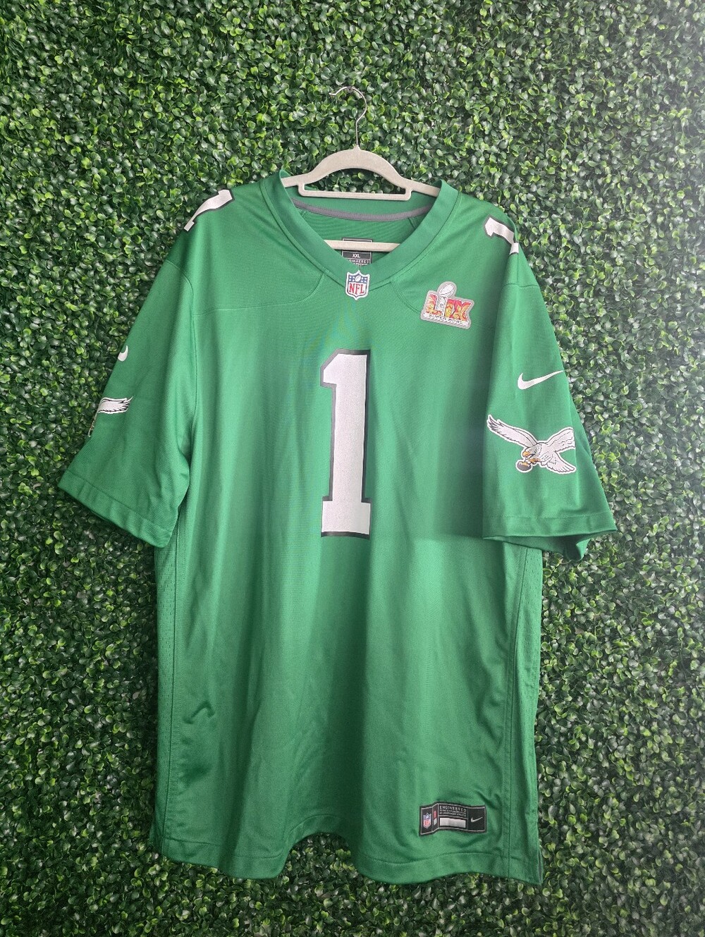 Nike Men's NFL Green jalen Hurts Philadelphia Jersey Size XXL